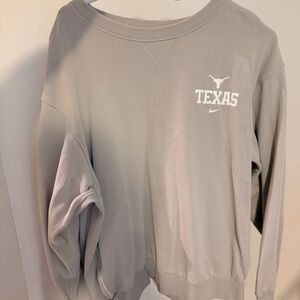 Nike Gray Texas Crewneck Sweatshirt